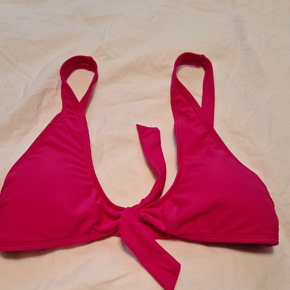 Vibrant Pink Bikini Top